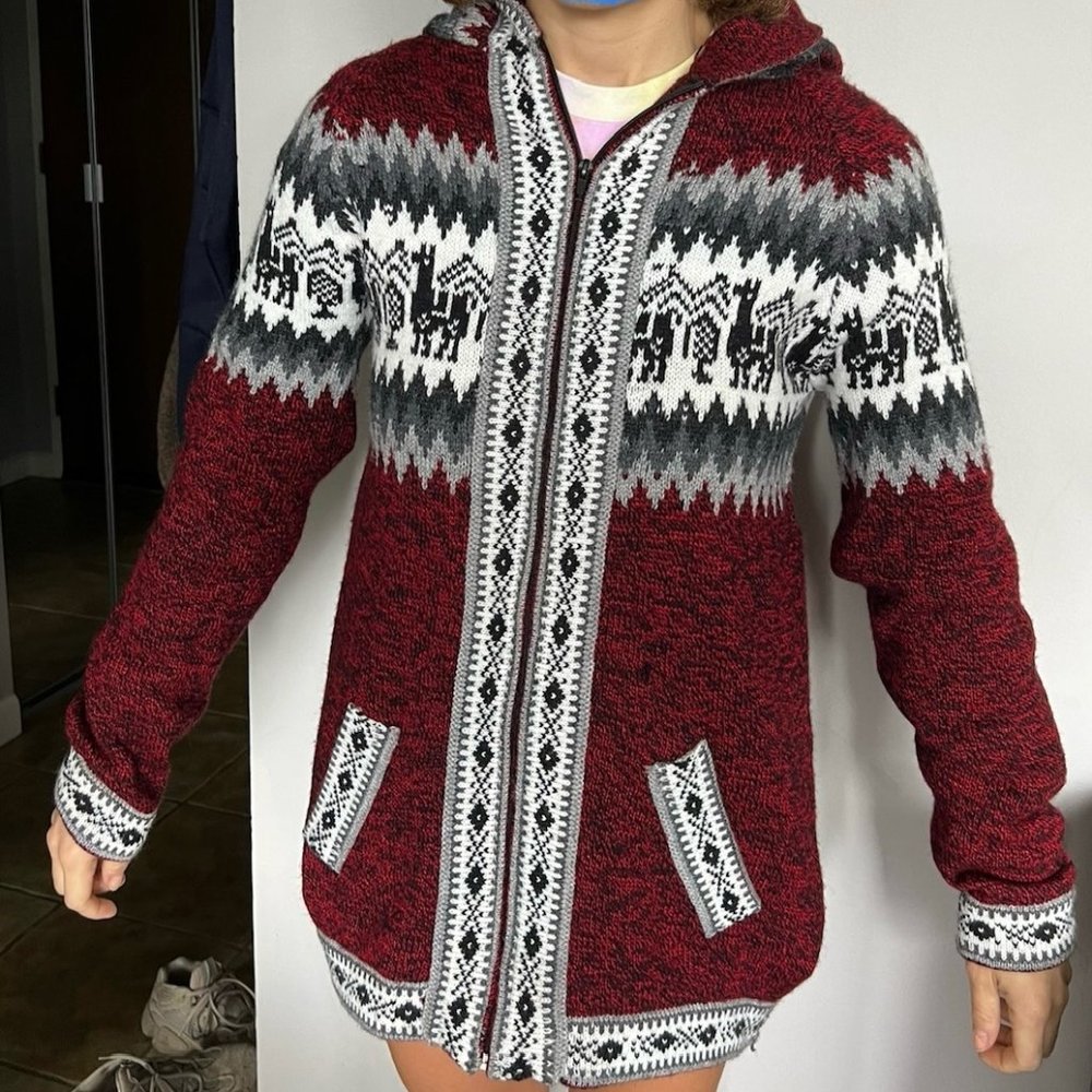 Unisex Alpaca Wool Sweater